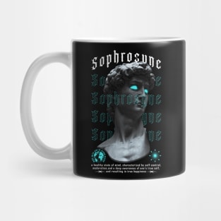 Sophrosyne - greek sculpture in streetwear style Mug